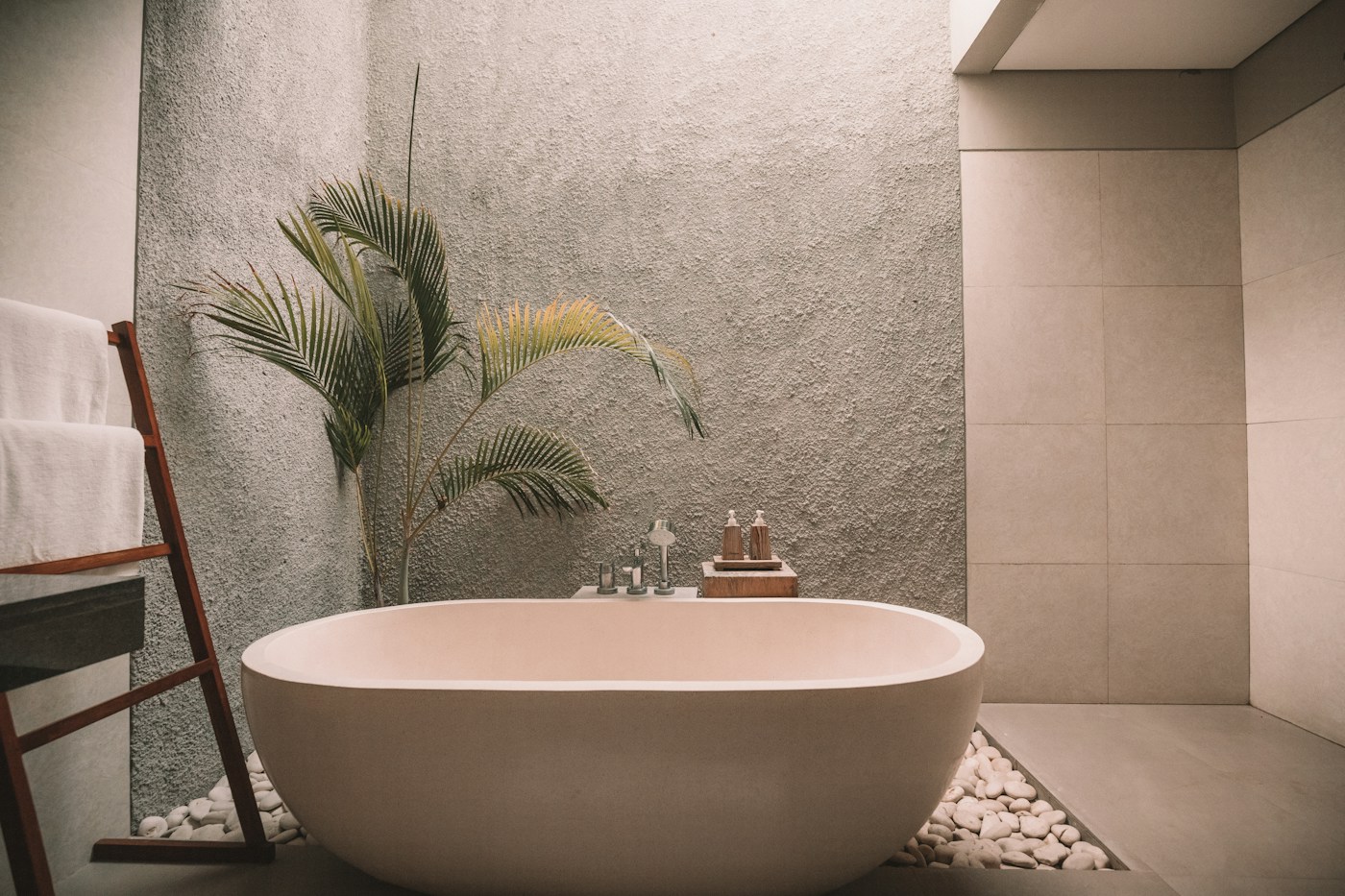 Espace douche moderne